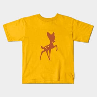 minimalist Bambi Kids T-Shirt